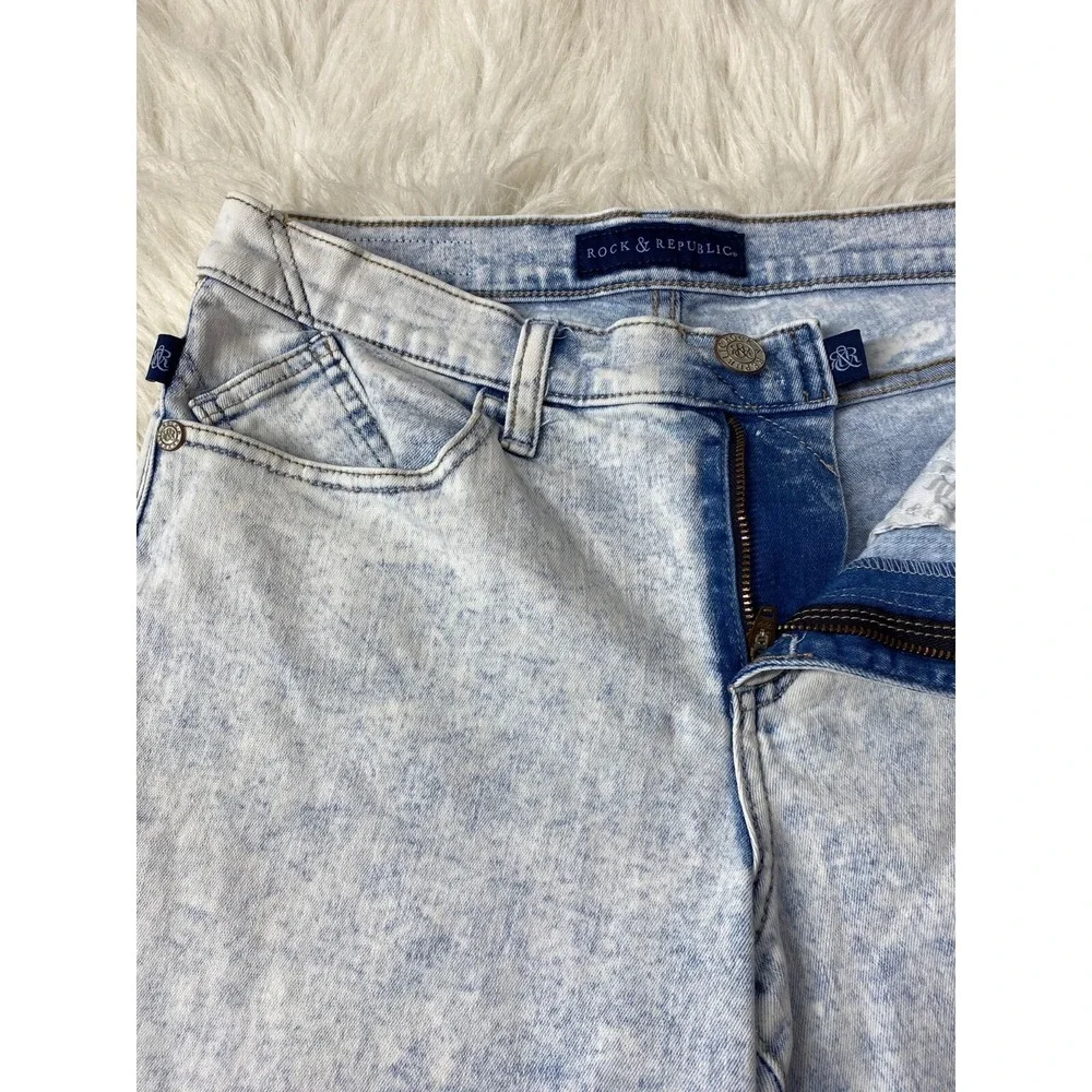 Rock & Republic Raw hem Cut Off‎ Jean Shorts 8